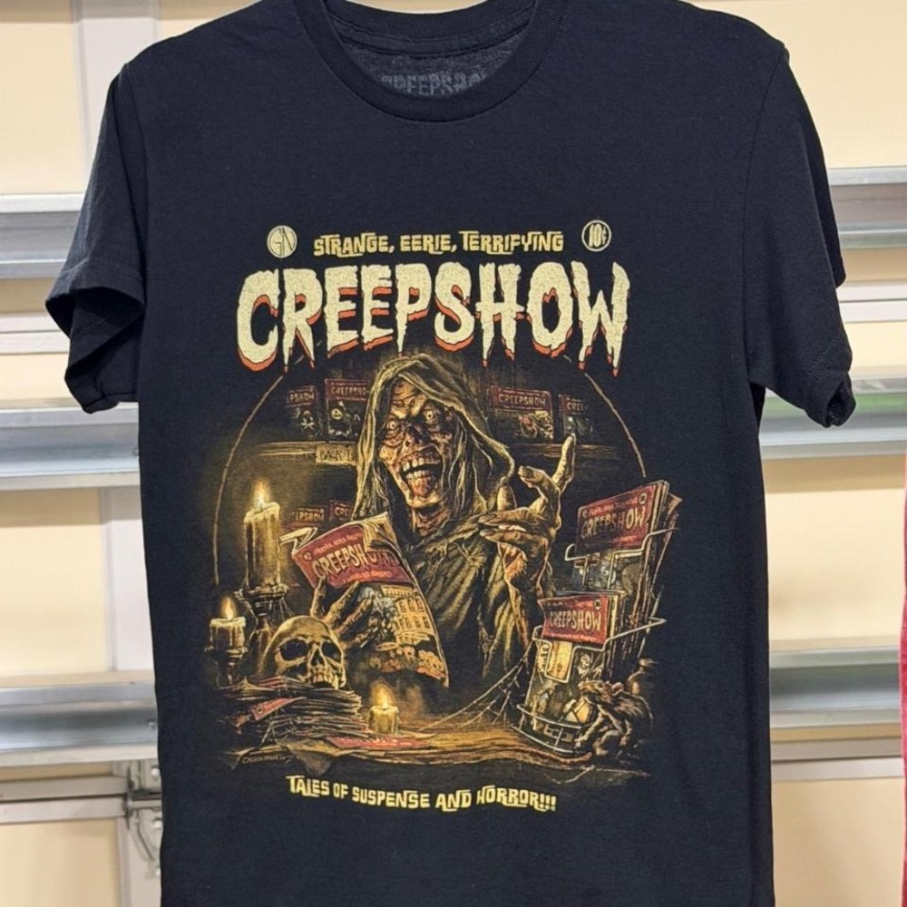 Creepshow black tee featuring "The Creep"